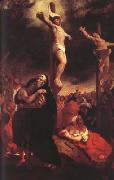 Eugene Delacroix Christ on the Cross (mk10) oil painting on canvas